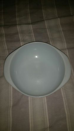 White Pyrex Bowl