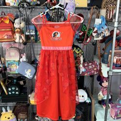 Disney Elana Evalor Red Dress Size 8