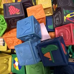 Daycare Crate Full Soft Blocks 