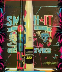 ASA/USA MIKEN KP 26oz SOFTBALL BAT THE WHITE ONE .. NEW IN THE WRAPPER