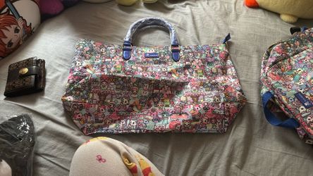 Tokidoki tote bag in Cotton Candy Carnival design
