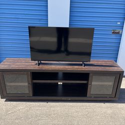 Espresso Wood TV Stand – Free Delivery