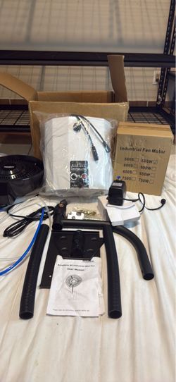 Brushless DC Industrial Mist Fan Kit