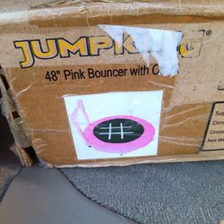 JumpKing Trampoline 48" Pink w/ Chalk 