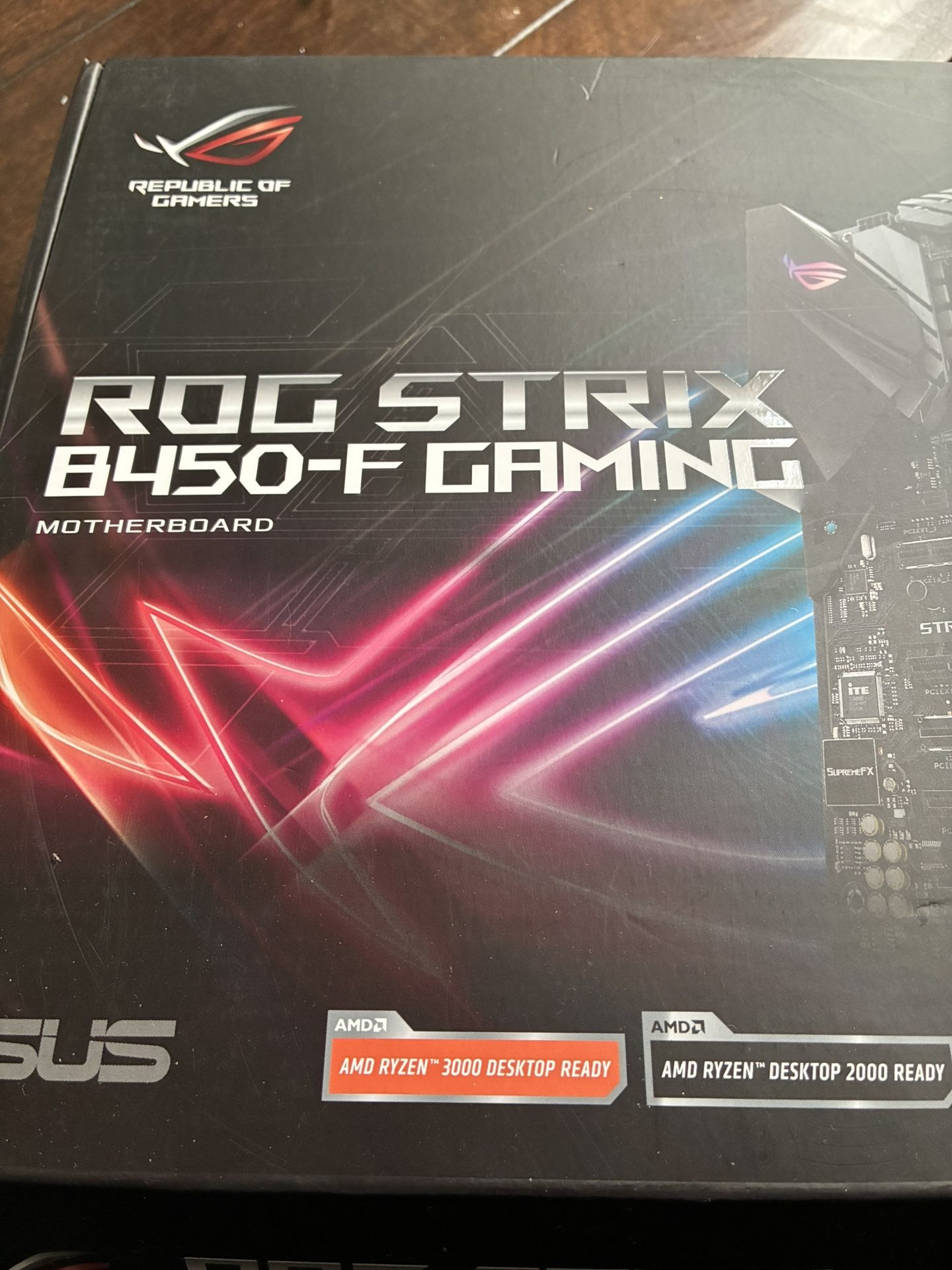 ASUS ROG STRIX B450-F Gaming ATX Motherboard AMD Ryzen 2700 3.20GHz
