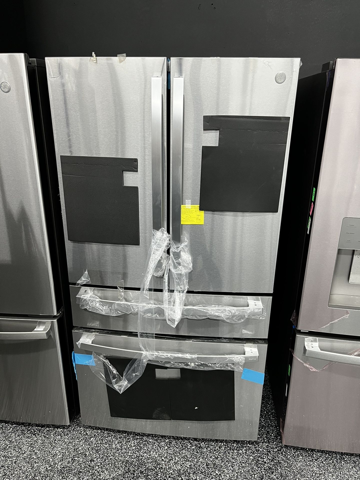 GE Profile 4 Door Stainless Steel Refrigerator