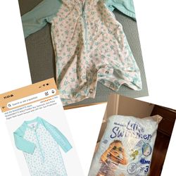 6-12month swimsuit and diaper for free