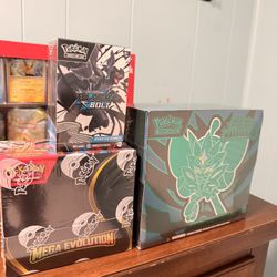 mega evo booster bundle , etb, tin , pokemon day