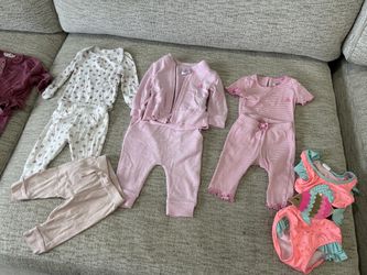 0-3 Month & 3-6 Month Assorted Baby clothes including Baby Gap along with Socks, Tutu’s, Towels, Etc