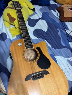 12 string Alvarez acoustic guitar