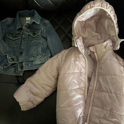 Toddler Jean Jacket And Winter Coat