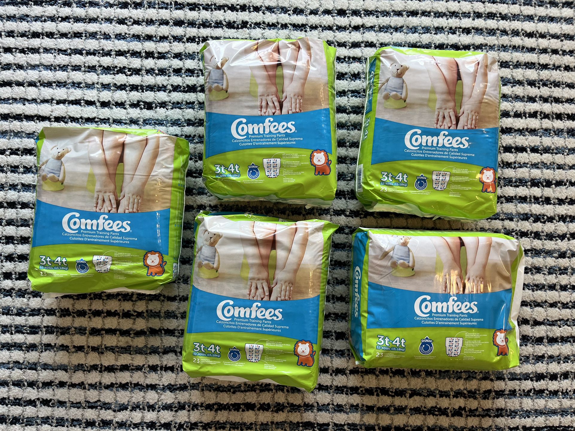 Pull Ups (5 Unopened Packages)