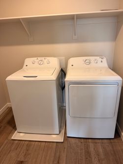 Washer and Dryer