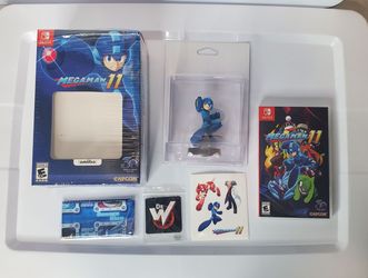 Mega Man 11 Amiibo Edition CIB! - Nintendo Switch Figure Mega Man