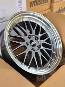18x9.0 NEW BBS LM REPS WHEELS/RIMS. VORS VR8. 5X114.3
