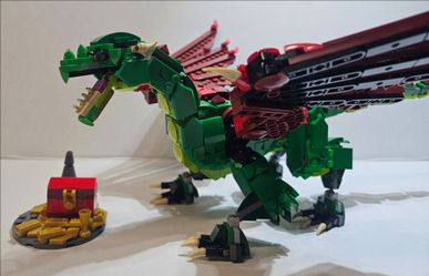 LEGO 31161 Creator 3-in-1 Medieval Dragon