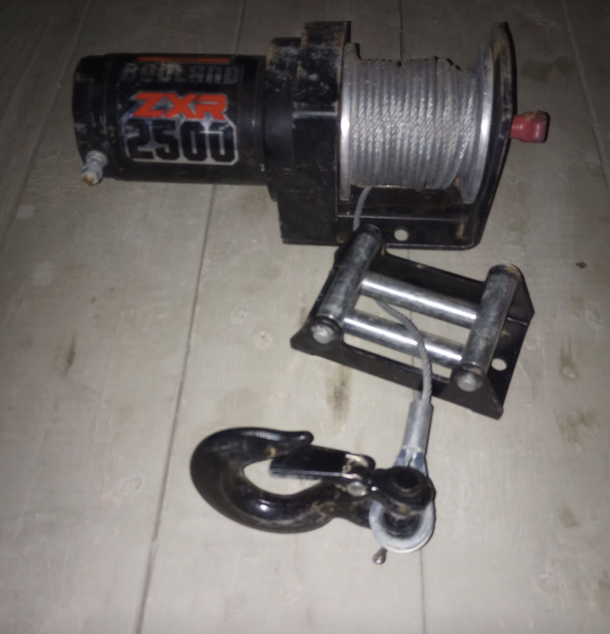 Badland Zxr 2500 lb. ATV/Utility Winch with Wire Rope and Wireless