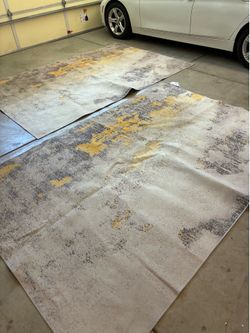 Safavieh Tacoma Abstract Area Rug (Grey / Gold)