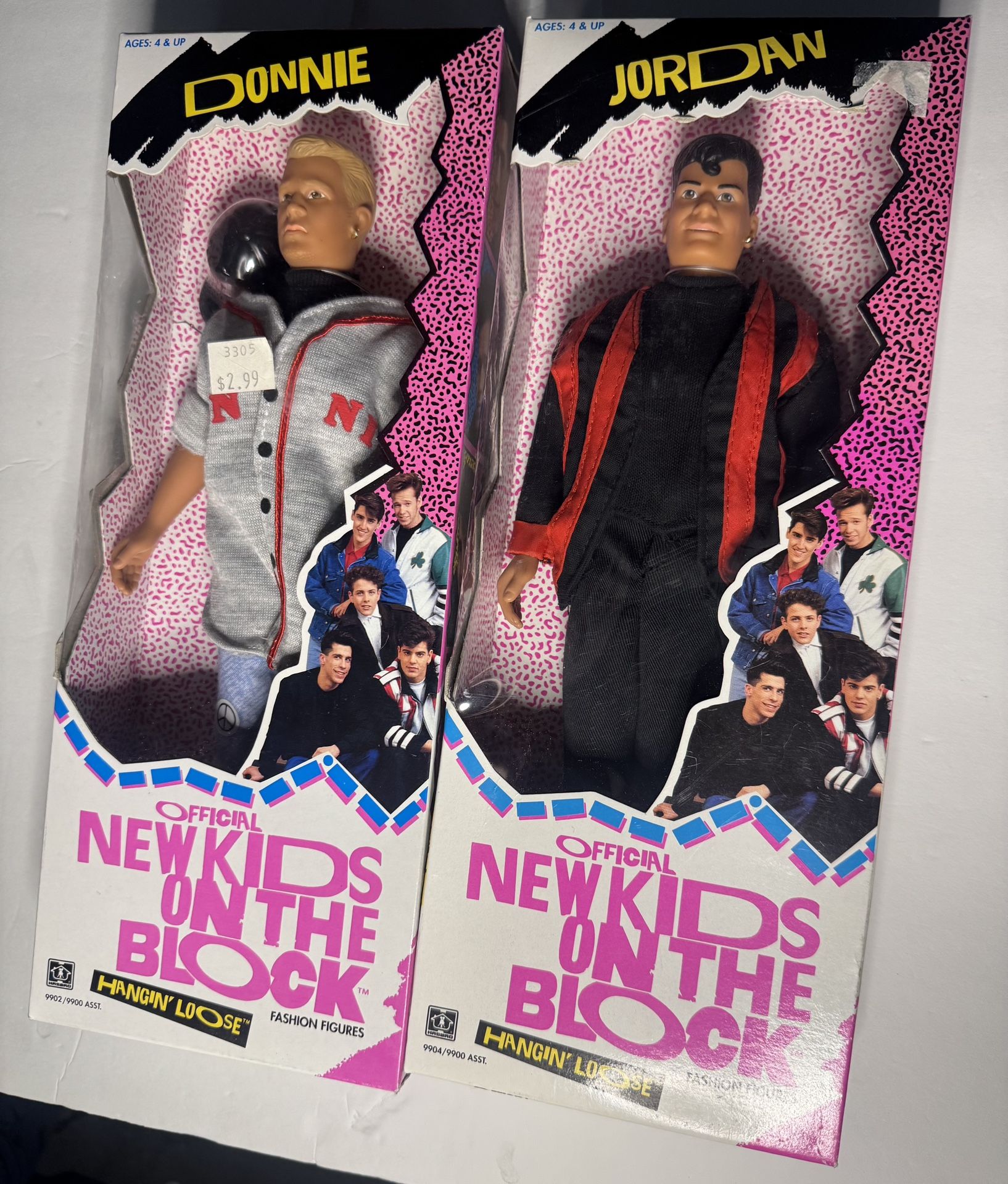 New Kids On The Block Fashion Figure 1990