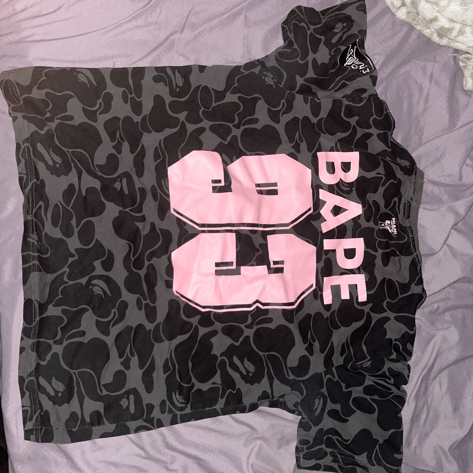Bape X Inter Miami T Shirt