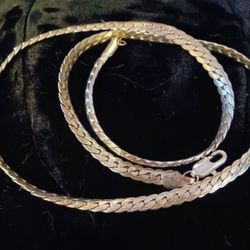 18 Inch Solid Sterling Silver Chain 17.5 Grams