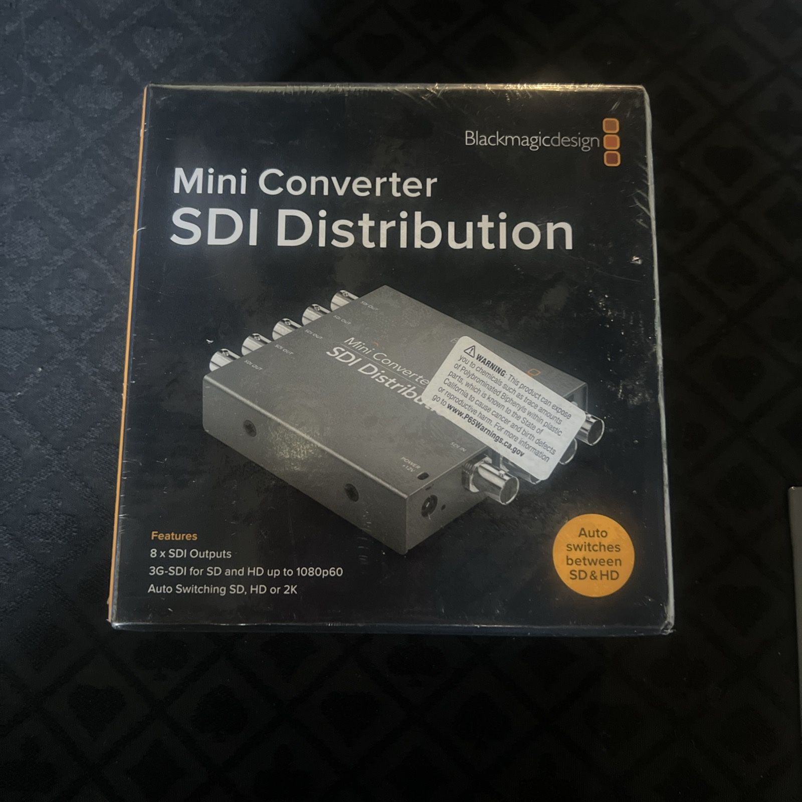 Black magic Mini Converter Sdi Distribution New Sealed