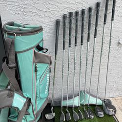 Top Flite Women’s Lefty Golf Set.  Like New Used Once