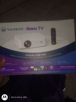 Vankyo Leisure 470R Viva Roku TV Projector