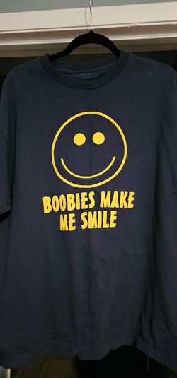 Boobies Make Me Smile Shirt