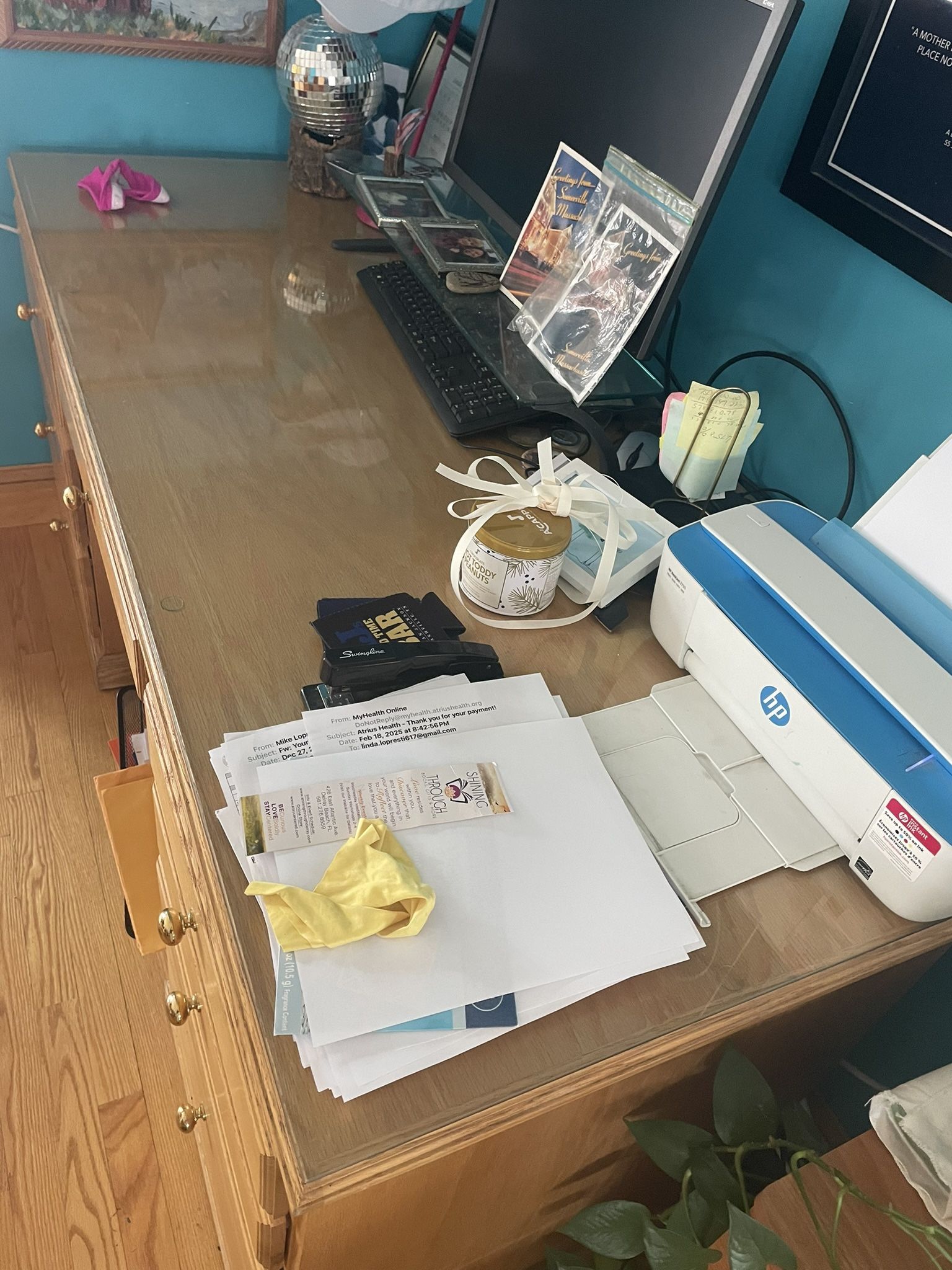 Very Large Beautiful Wood Desk