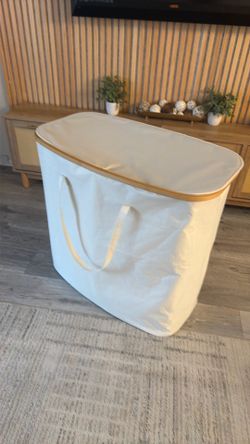 Aesthetic Laundry Hamper - XL - 4 compartments