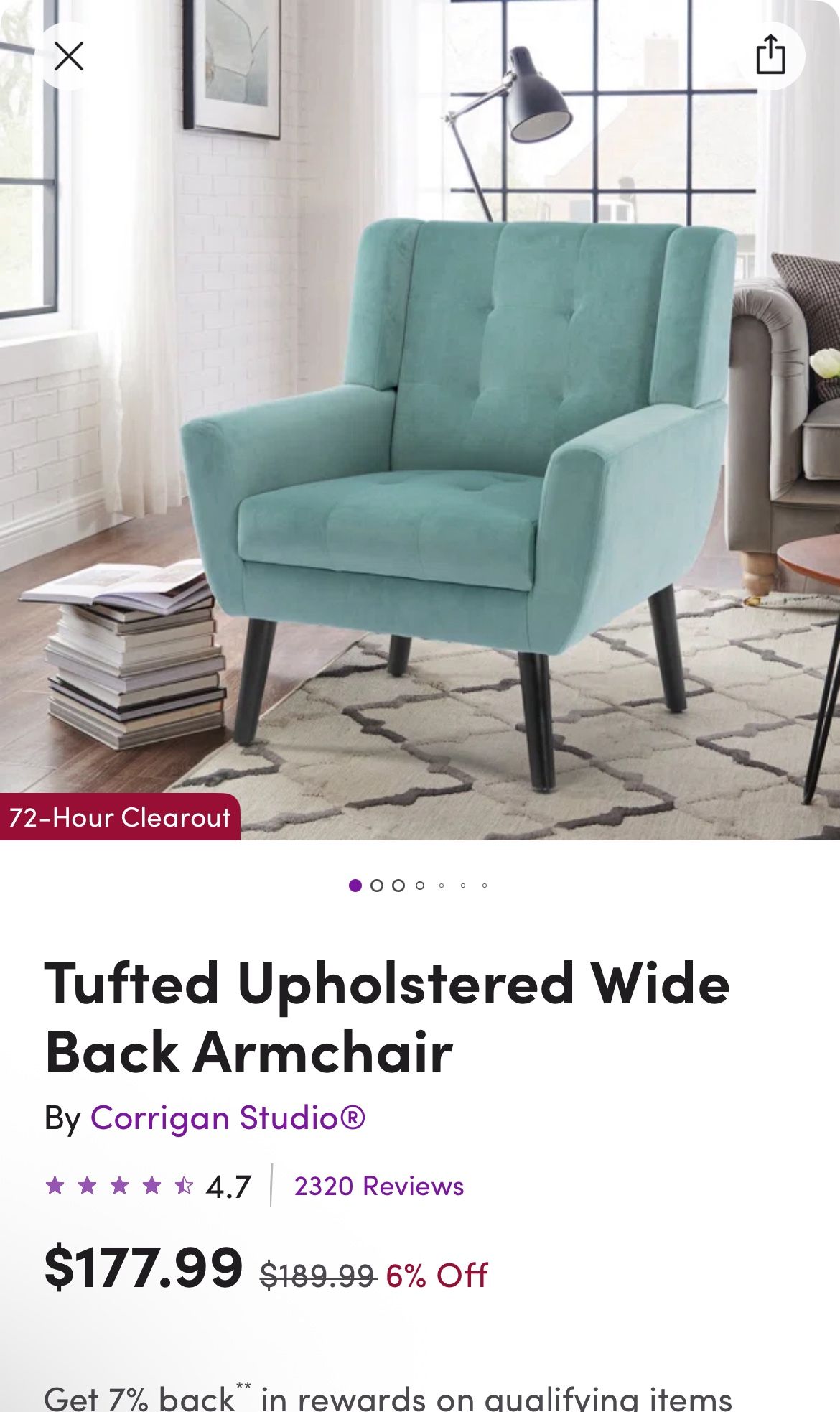 Living Room Armchair