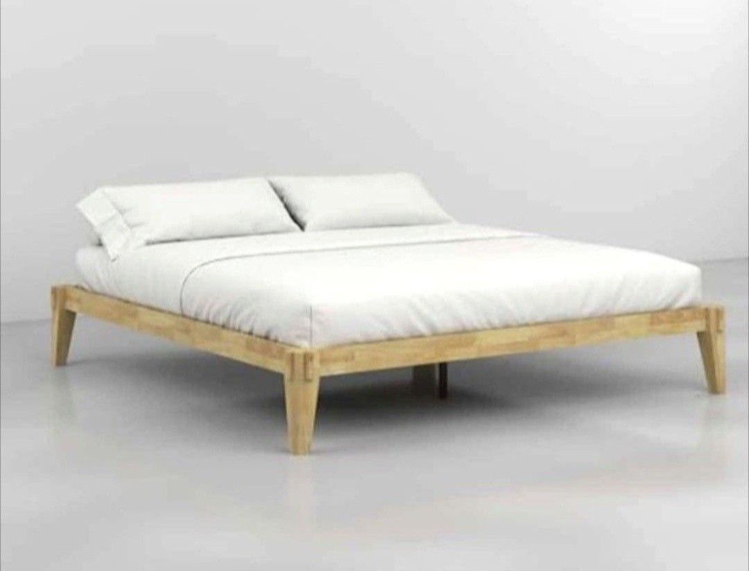 NEW Deluxe Solid Wood KING Bed Frame - $300 retail!