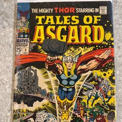 Tales of Asgard Vol. 1 #1: "...Home of the Mighty Norse Gods" Marvel Comics 1968