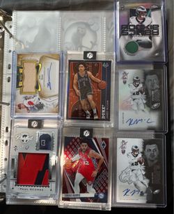 Sport cards and Disney cards