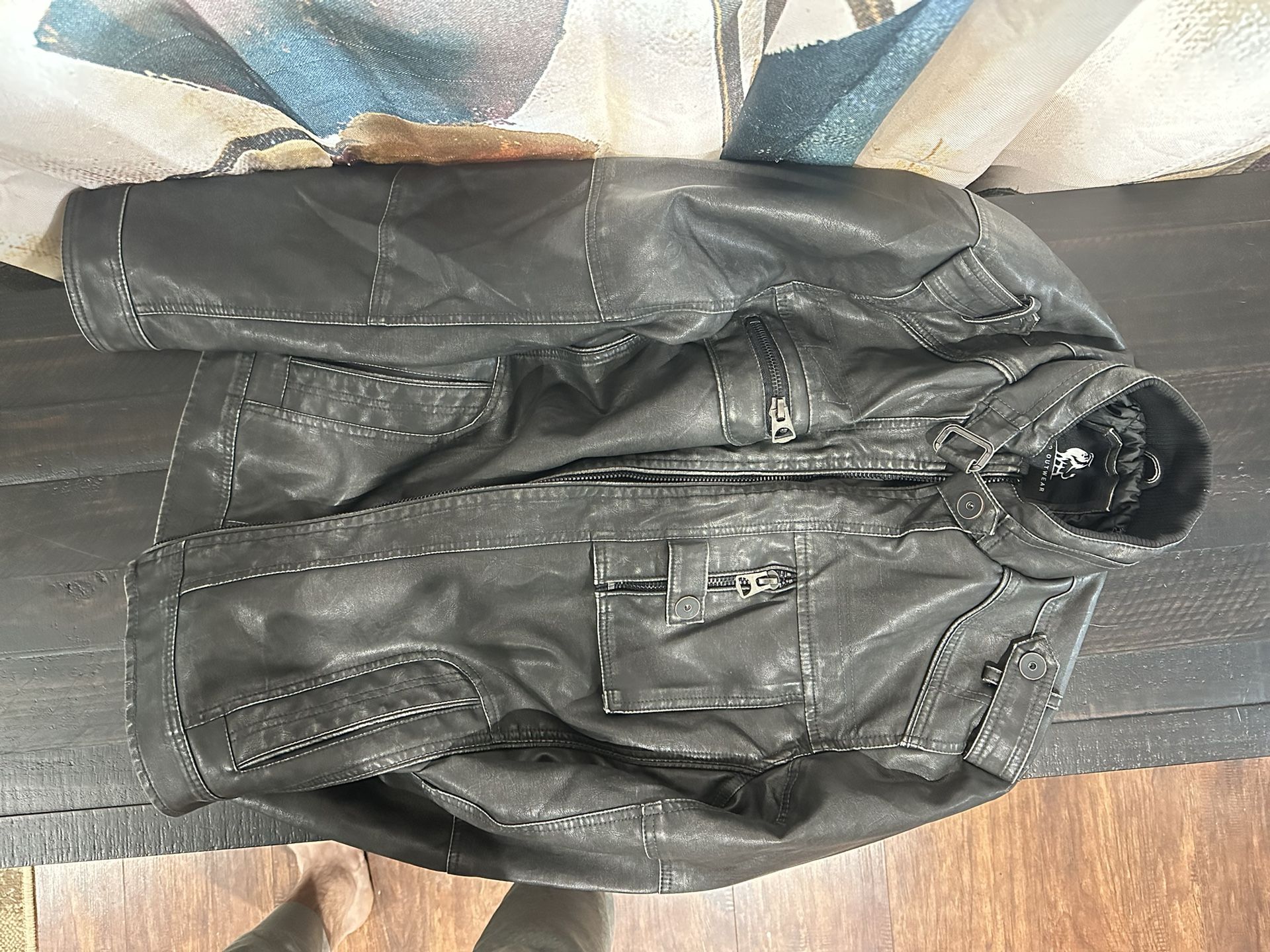 David Outwear Bonanza Leather Jacket