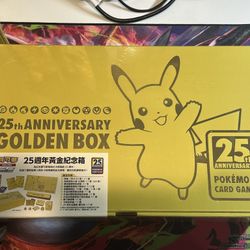 Pokemon TCG 25th Anniversary Gold Box Traditional Chinese