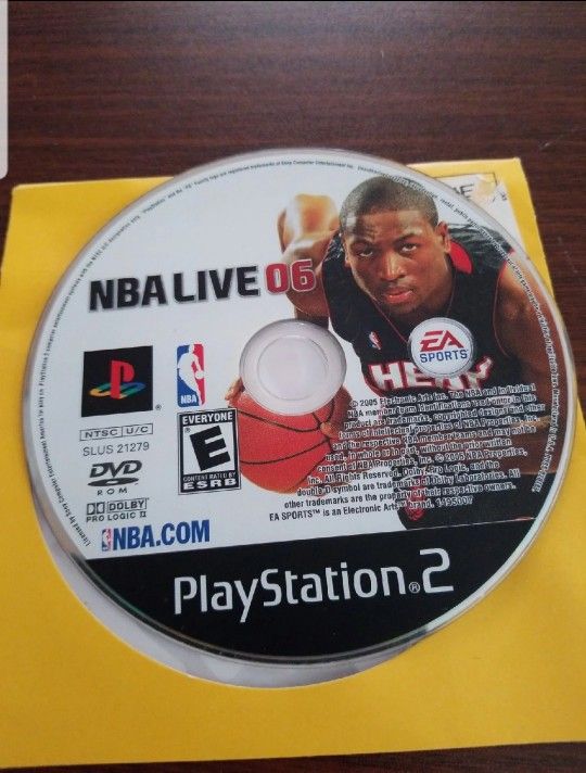 NBA Live 06 For Playstation 2