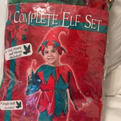 Halloween Costume Elf 