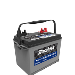 In very good condition Duralast Platinum Volt 24 BCI Group Size Marine Starting Absorbed Glass Mat (AGM) Battery 24M-AGM $5 off with a old one