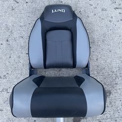 LUND Boat Folding Seat w/ Leg Stand