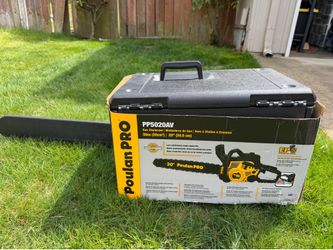 Brand new in box Poulan PP5020AV chain saw