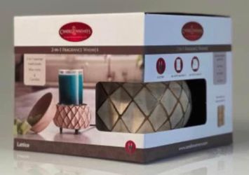 ‼️ Brand New Cream Lattice 2 in 1 Fragrance Warmer Message If Interested ‼️
