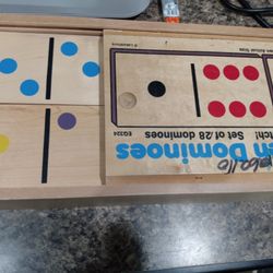 Large Wooden Domino's 