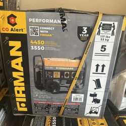 💥 FIRMAN 4450W Generator – Brand New in Box! Multiple Available!  