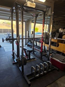 Complete home gym set