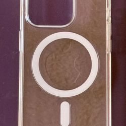 📱 Genuine Apple Clear MagSafe Case – iPhone 14 Pro 📱