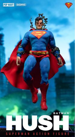Pop Mart Batman Hush Superman Action Figure