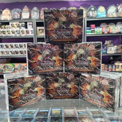 Yu-gi-oh! Legacy Of Destruction Sealed Booster Boxes And Cases