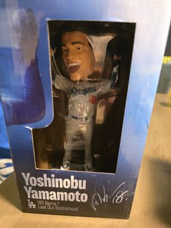 Yamamoto bobblehead